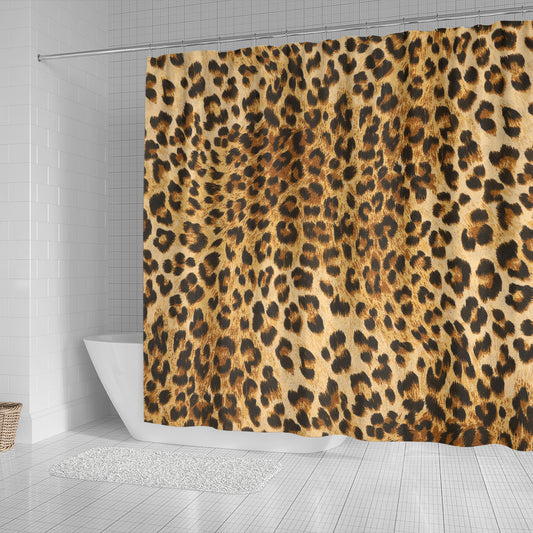 Leopard Print Shower Curtain