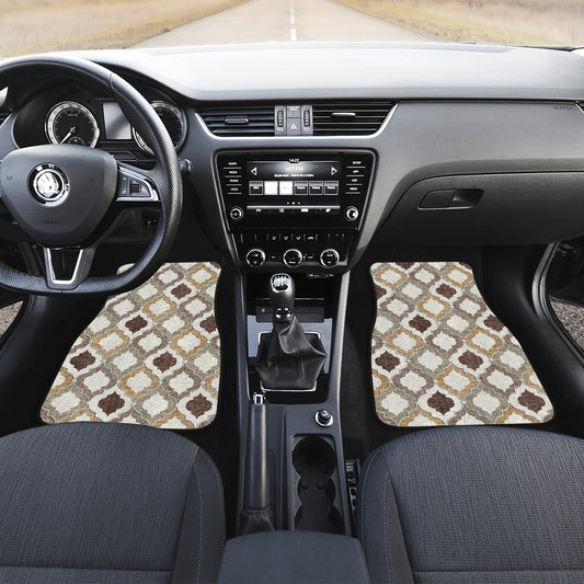 Vintage Pattern Car Floor Mats