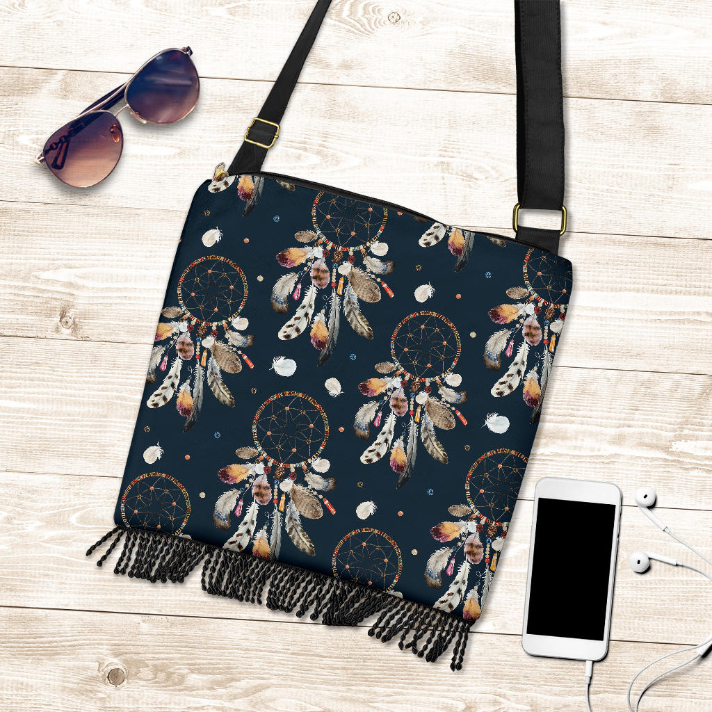 Dream Catchers Boho Crossbody Bag