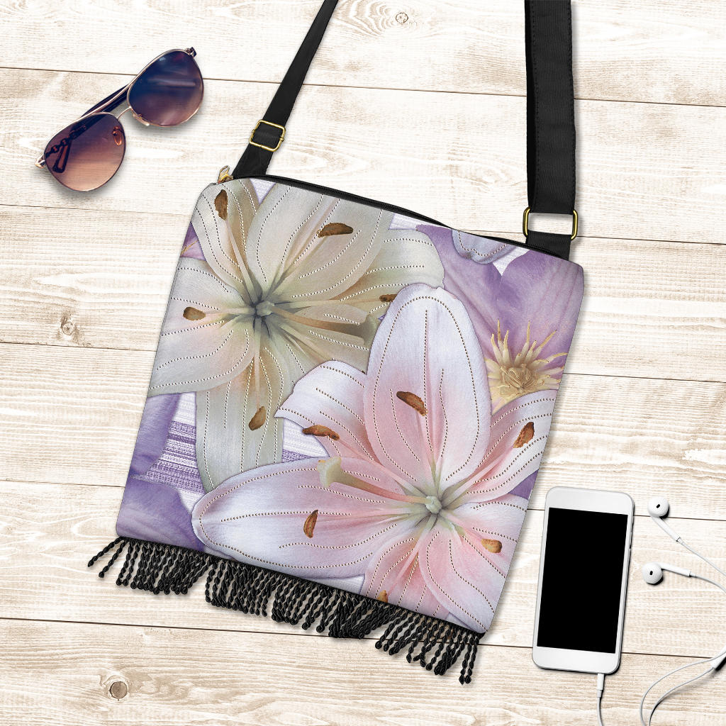 Pink & Purple Crossbody Bag