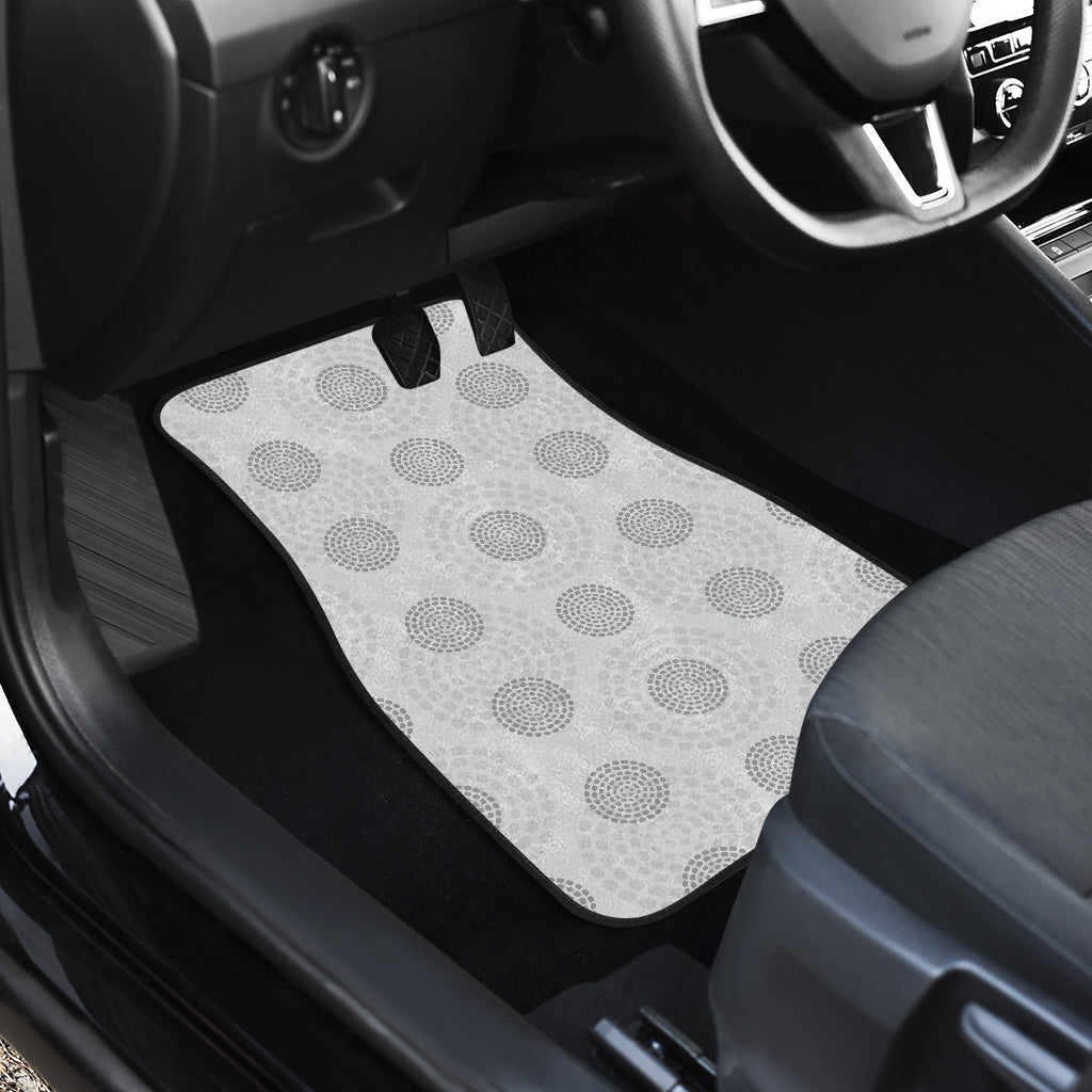 Abstract Circles (2) Car Floor Mats