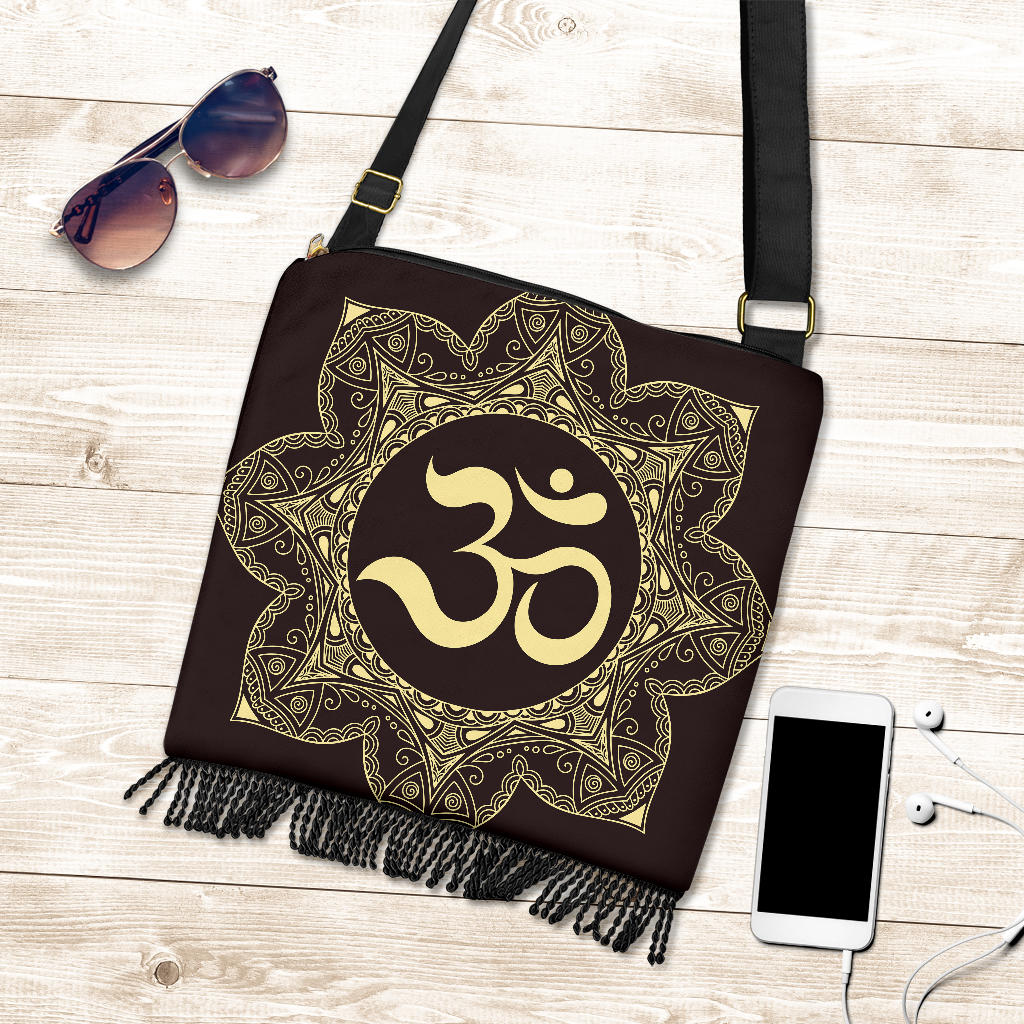 Aum Mandala Crossbody Bag