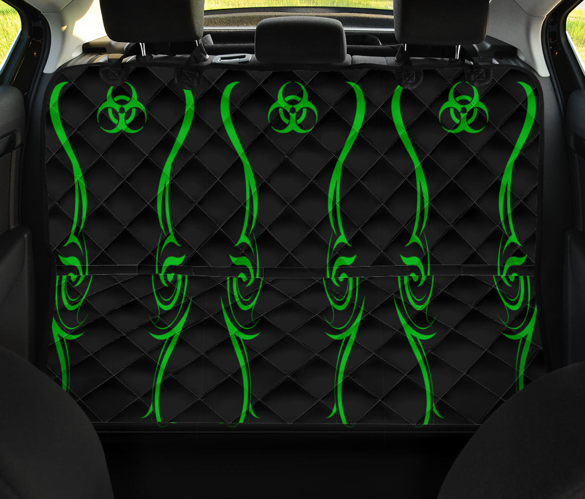Bio Hazard Car Back Seat Pet Cover