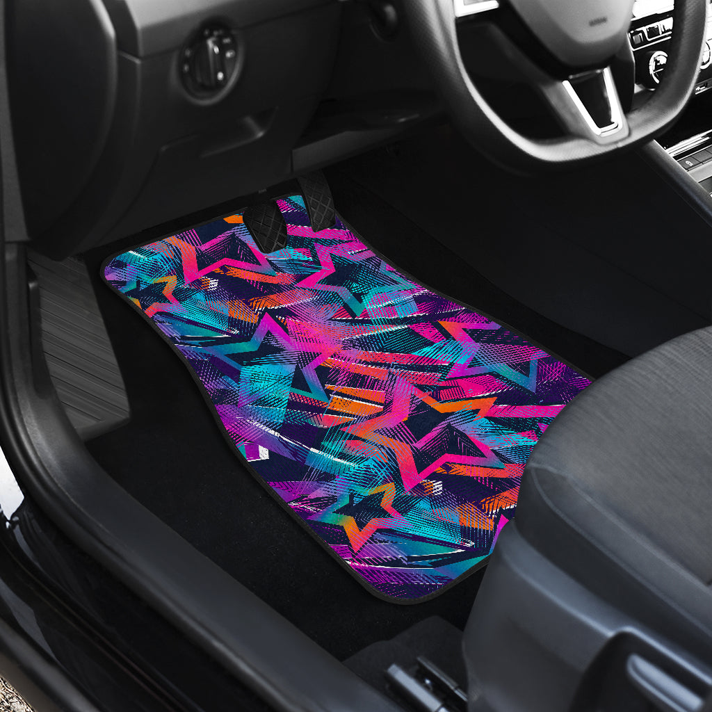 Colorful Stars Car Floor Mats