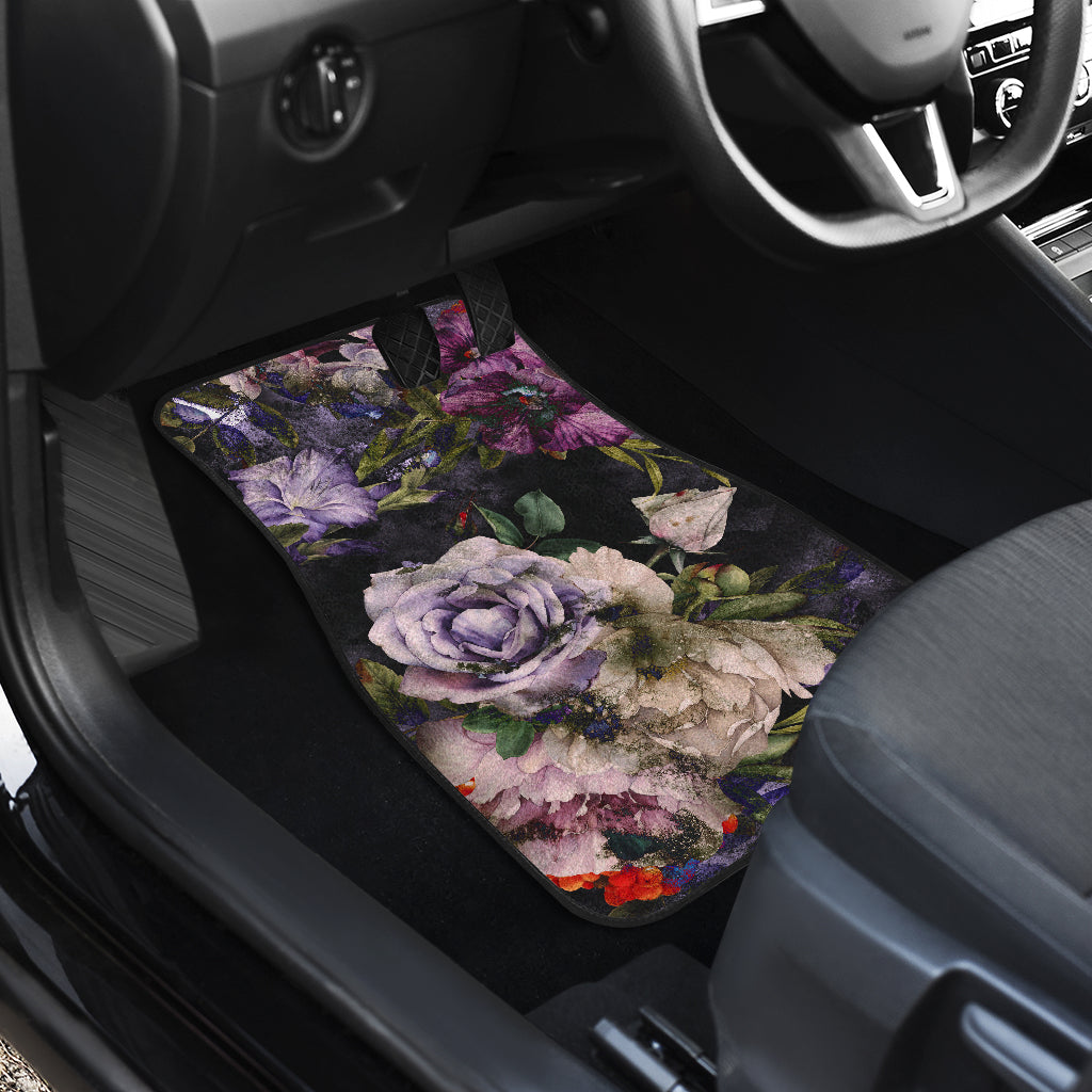 Floral Car Floor Mats