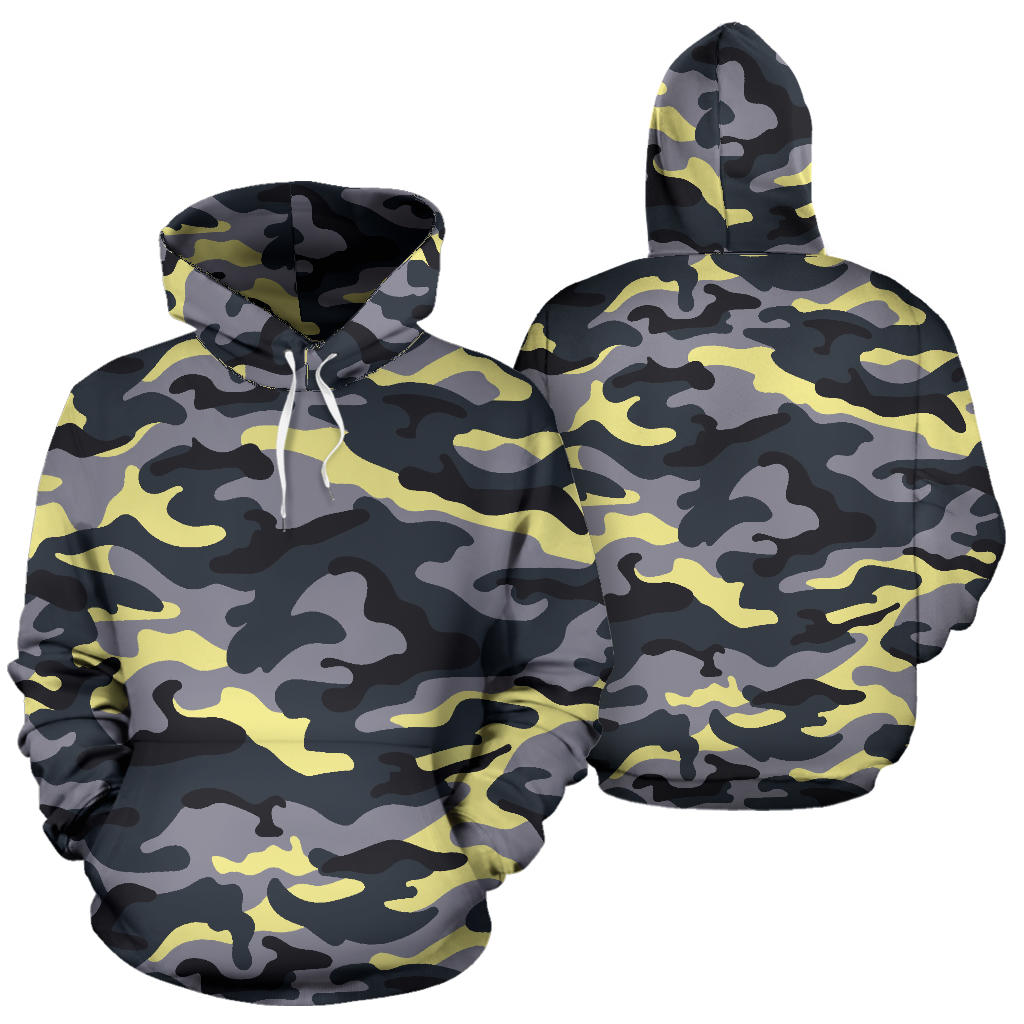 Yellow Camouflage Hoodie