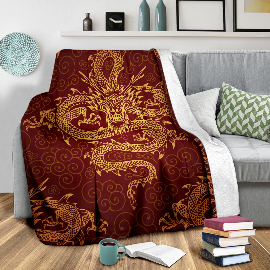 Red Dragon Blanket