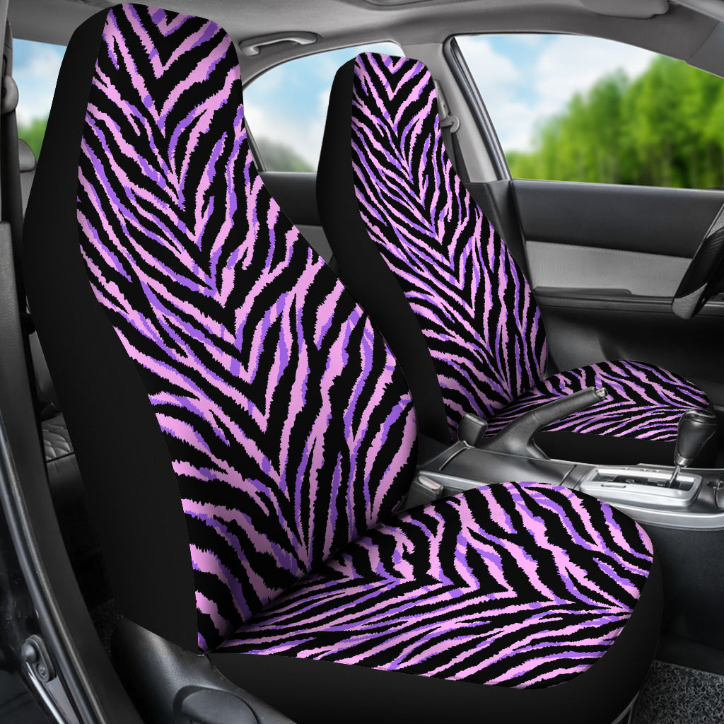 Pink Animal Print Car Seat Covers