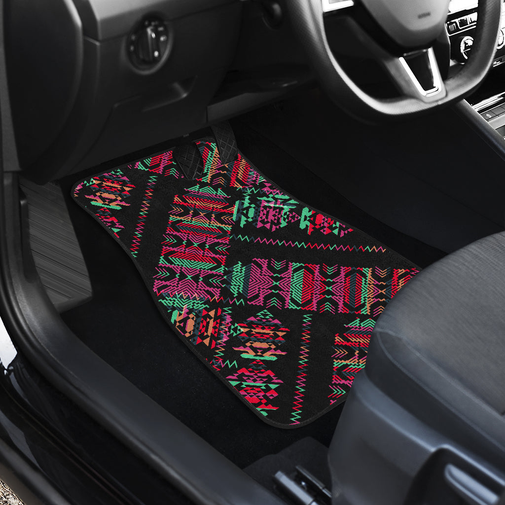 Ethnic Tribal Car Floor Mats
