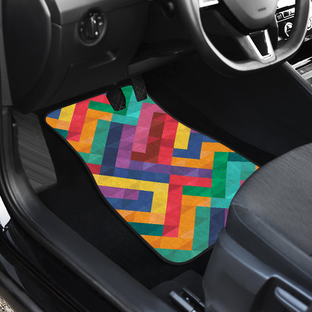 Colorful Abstract Car Floor Mats