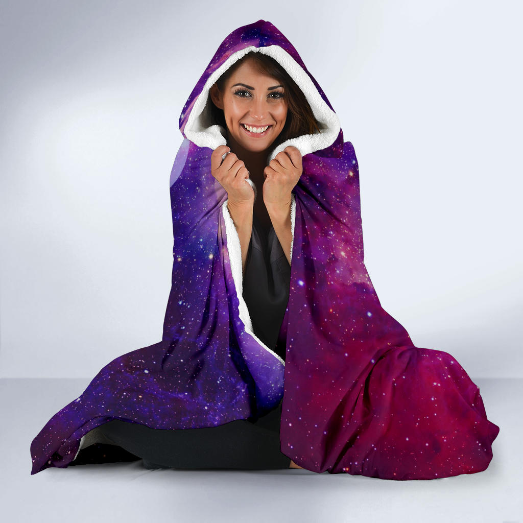 Custom Aries Zodiac Hooded Blanket