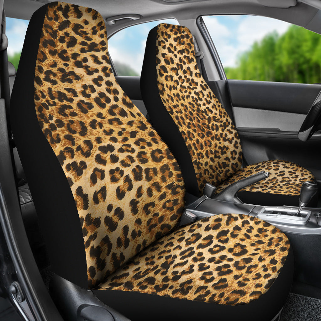 Leopard Print Car Seat Covers