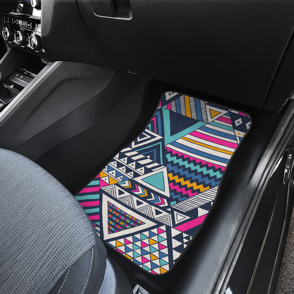 Colorful Tribal Car Floor Mats