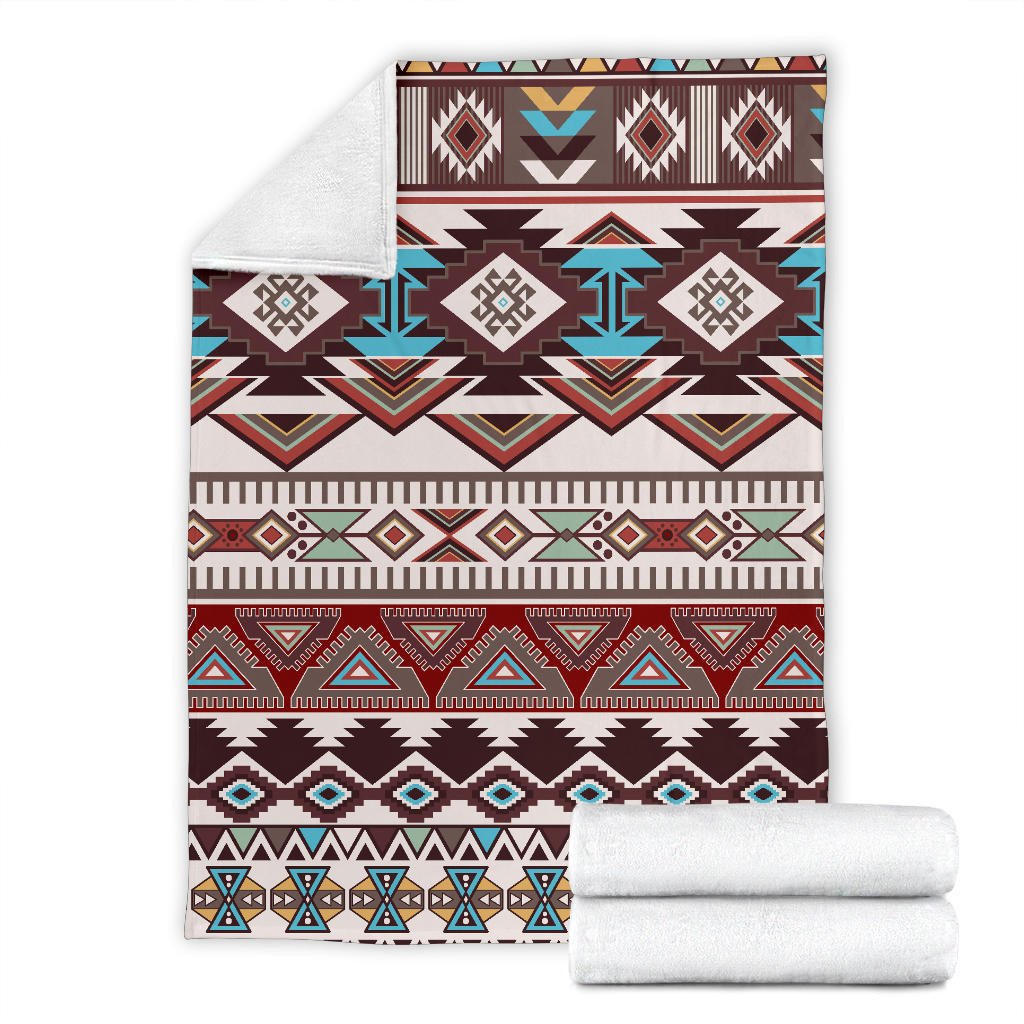 Brown Boho Aztec Blanket