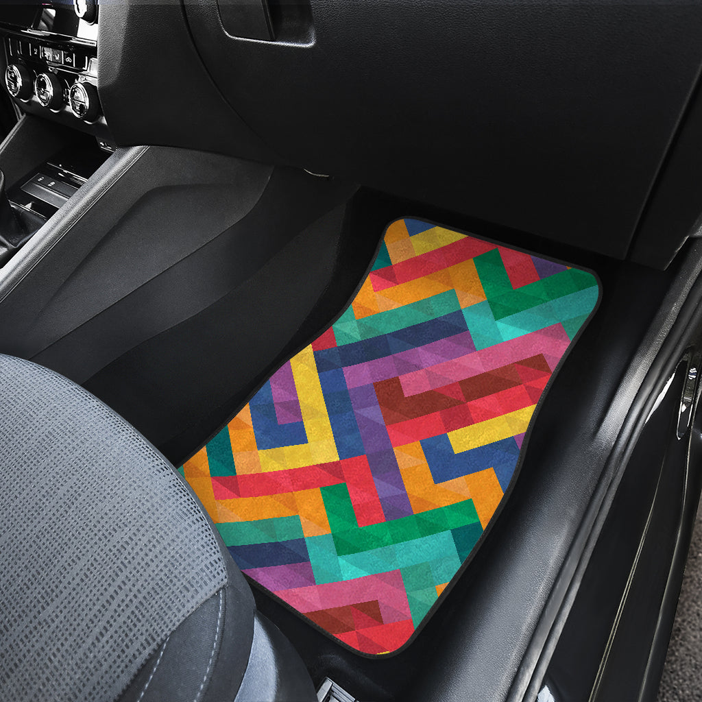 Colorful Abstract Car Floor Mats