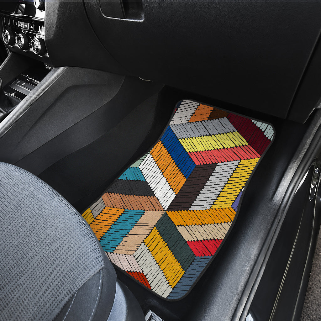 Colorful Pattern Car Floor Mats