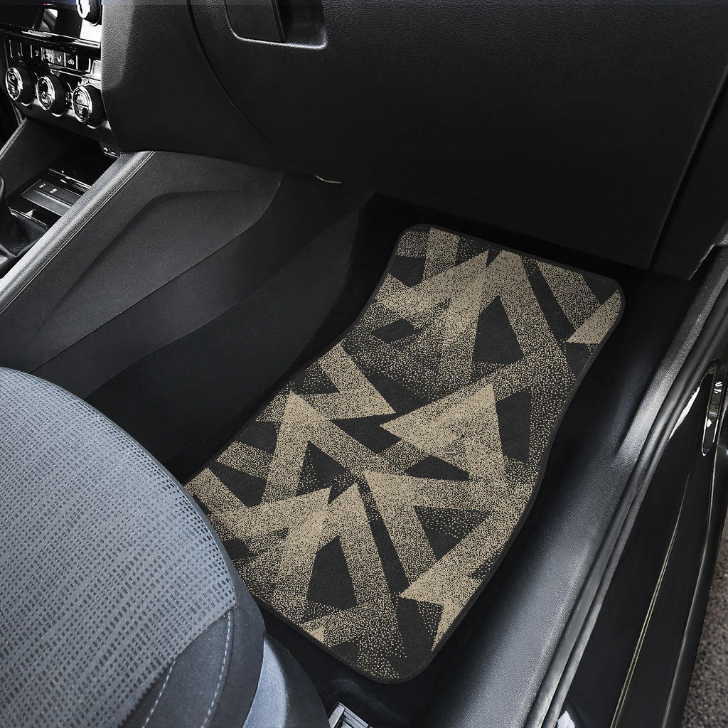 Abstract Zig Zag Car Floor Mats