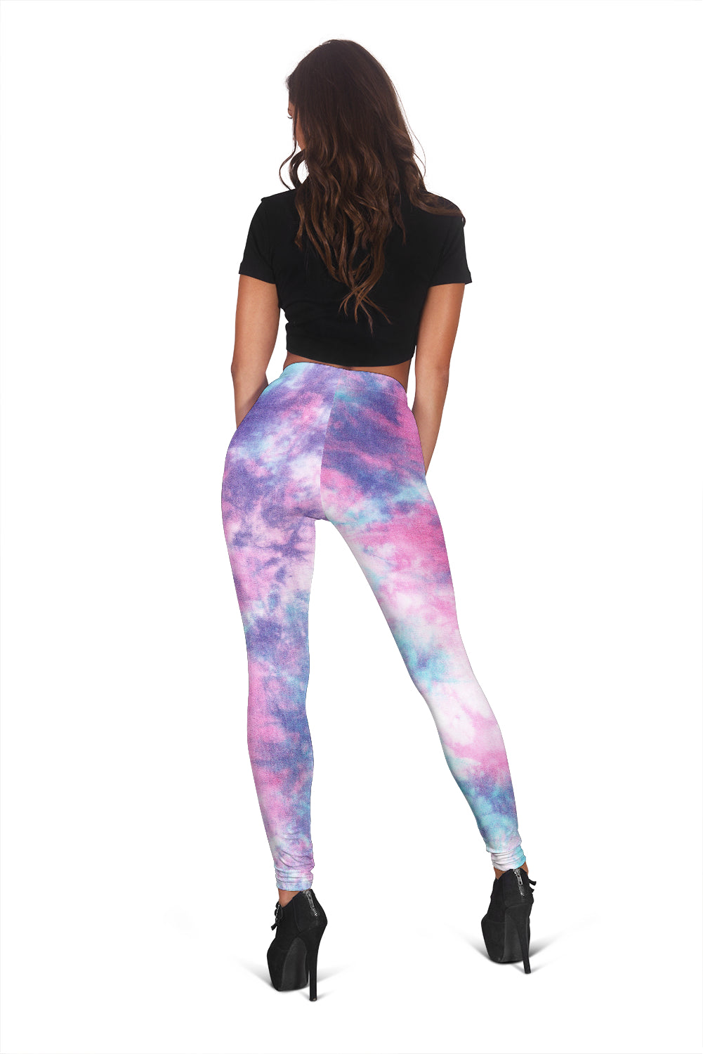 Blue & pink Cotton Candy Leggings