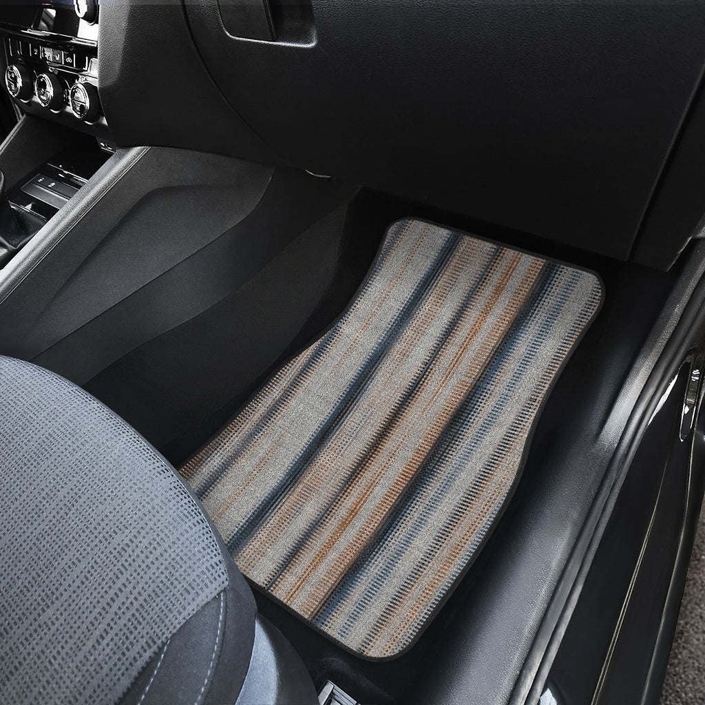 Vintage Stripes Car Floor Mats