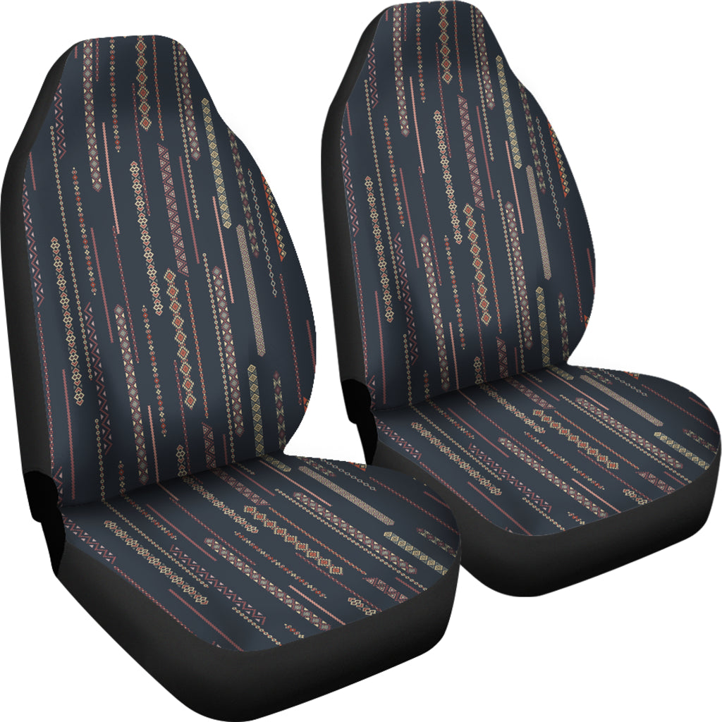Boho Chic Bohemian Stripes Car Seat Covers