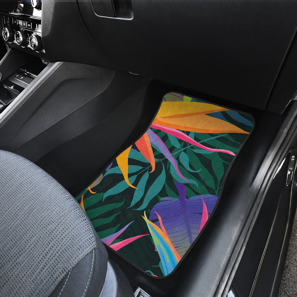 Colorful Plants Car Floor Mats