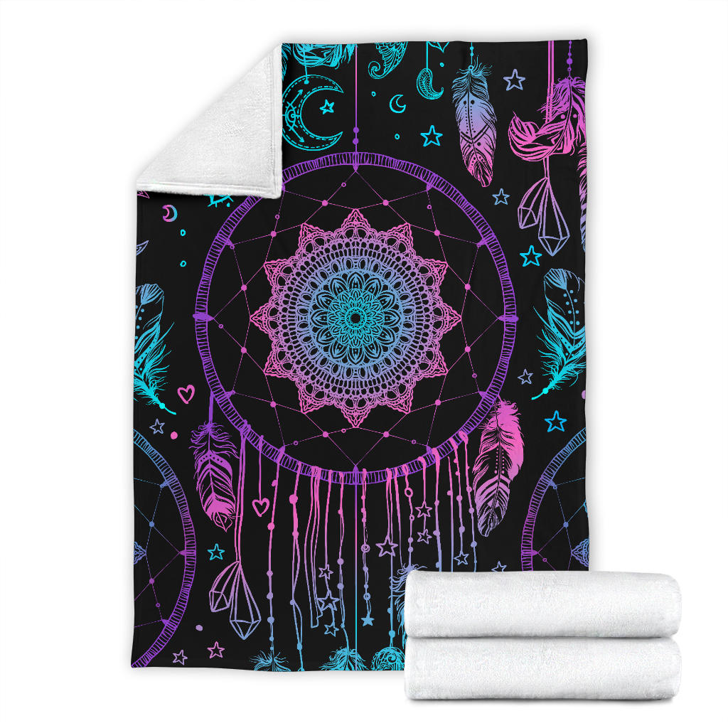 Pink & Purple Dream Catcher Blanket
