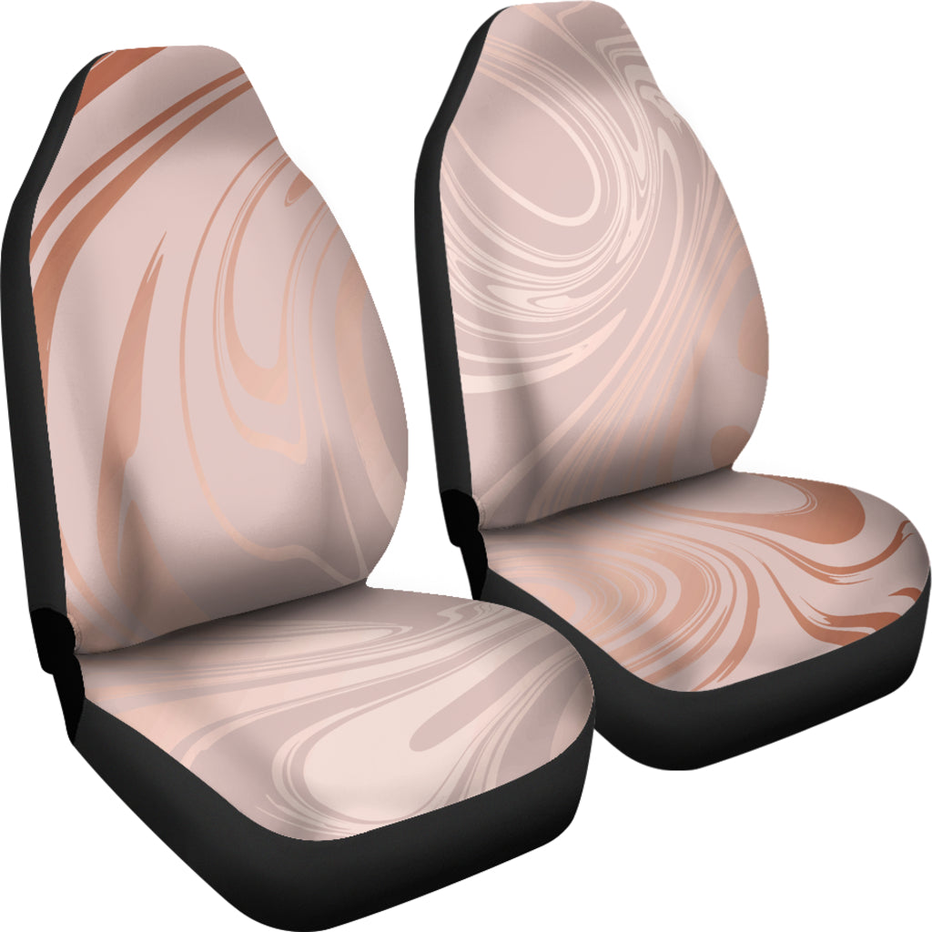 Ivory Swirls Car Seat Covers