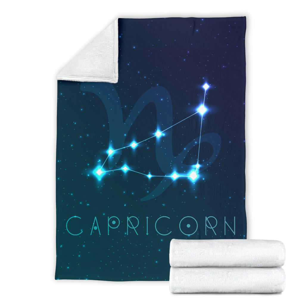 Capricorn Zodiac Blanket