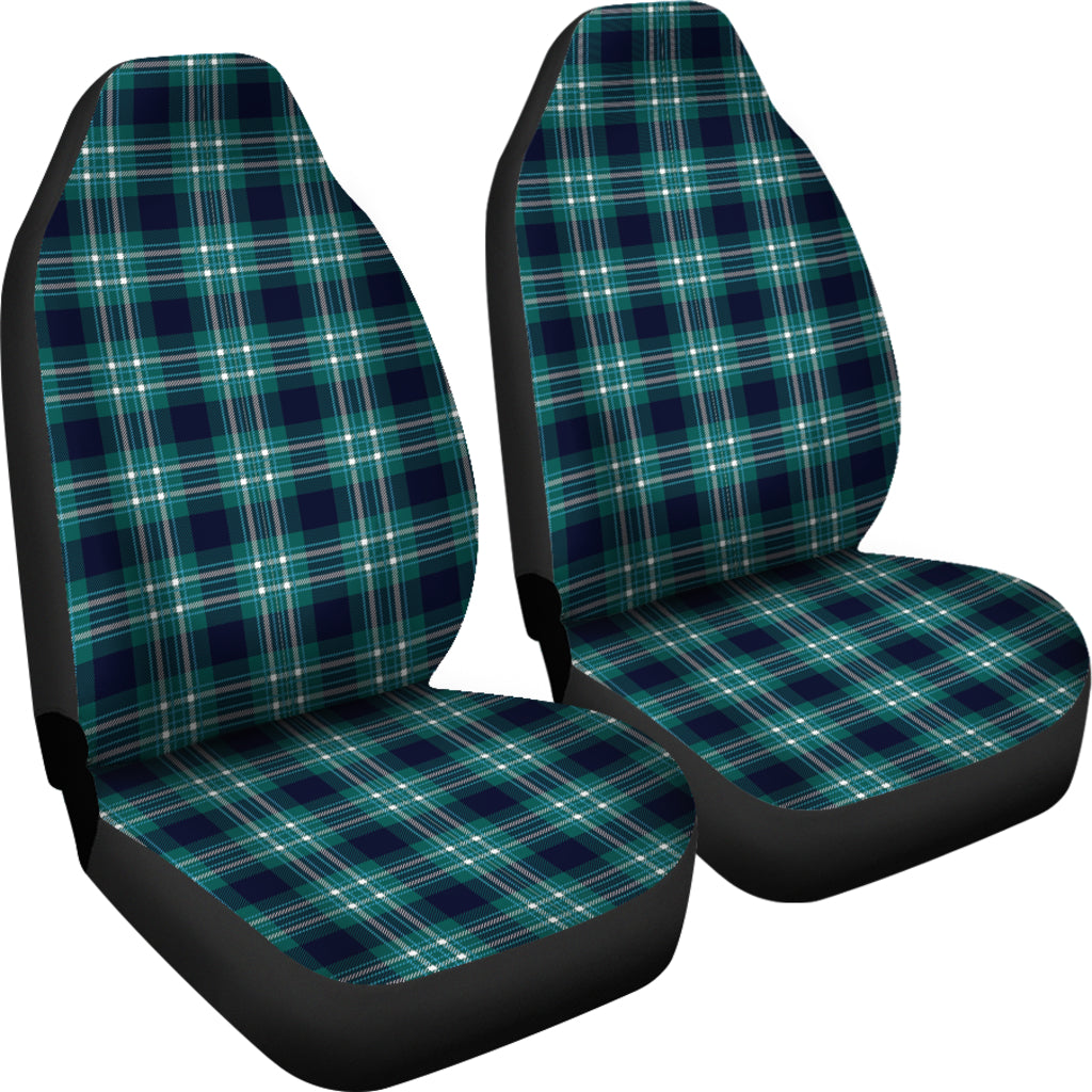Green Plaid Car Seat covers