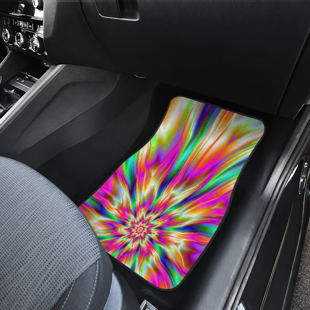 Colorful Psychedelic Car Floor Mats