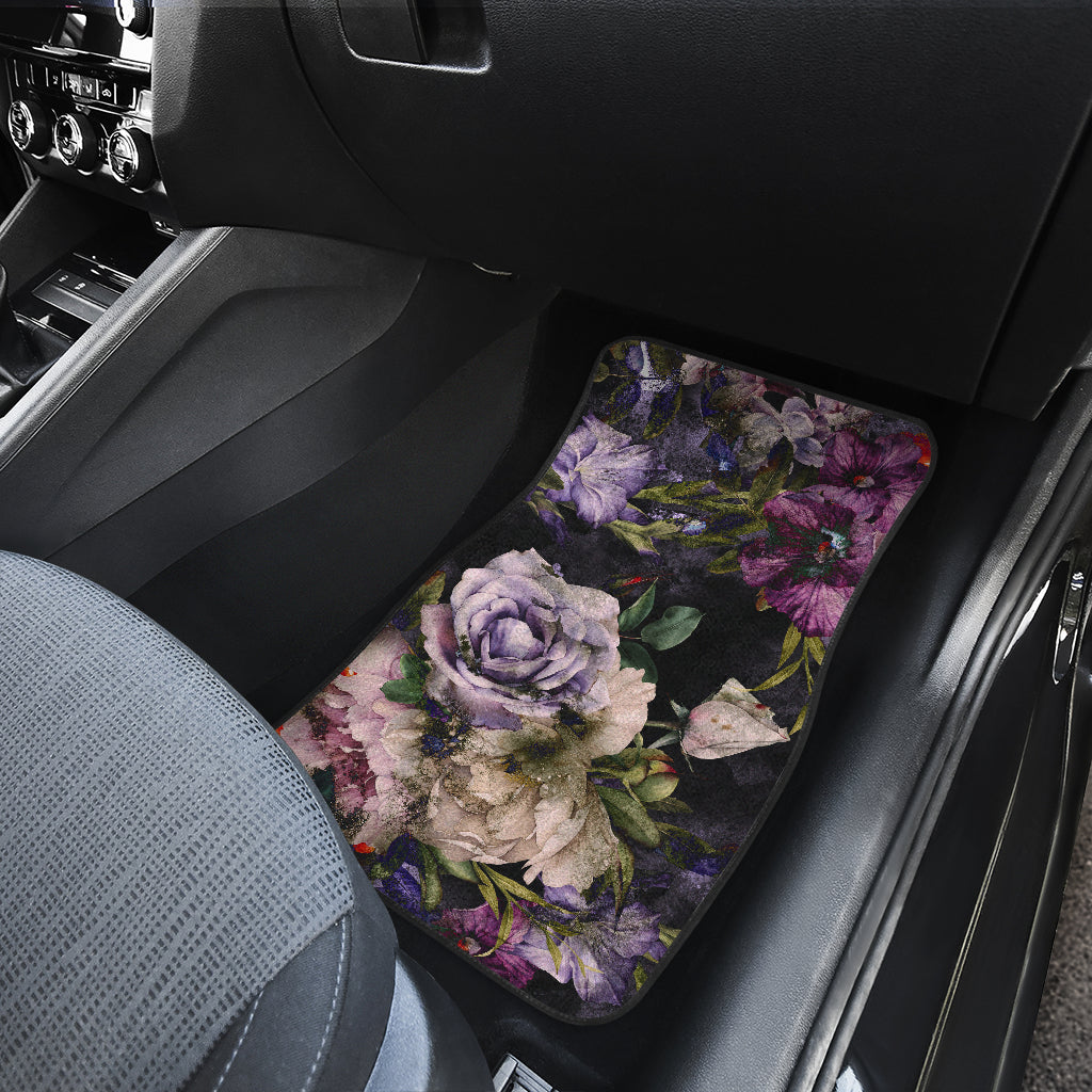 Floral Car Floor Mats