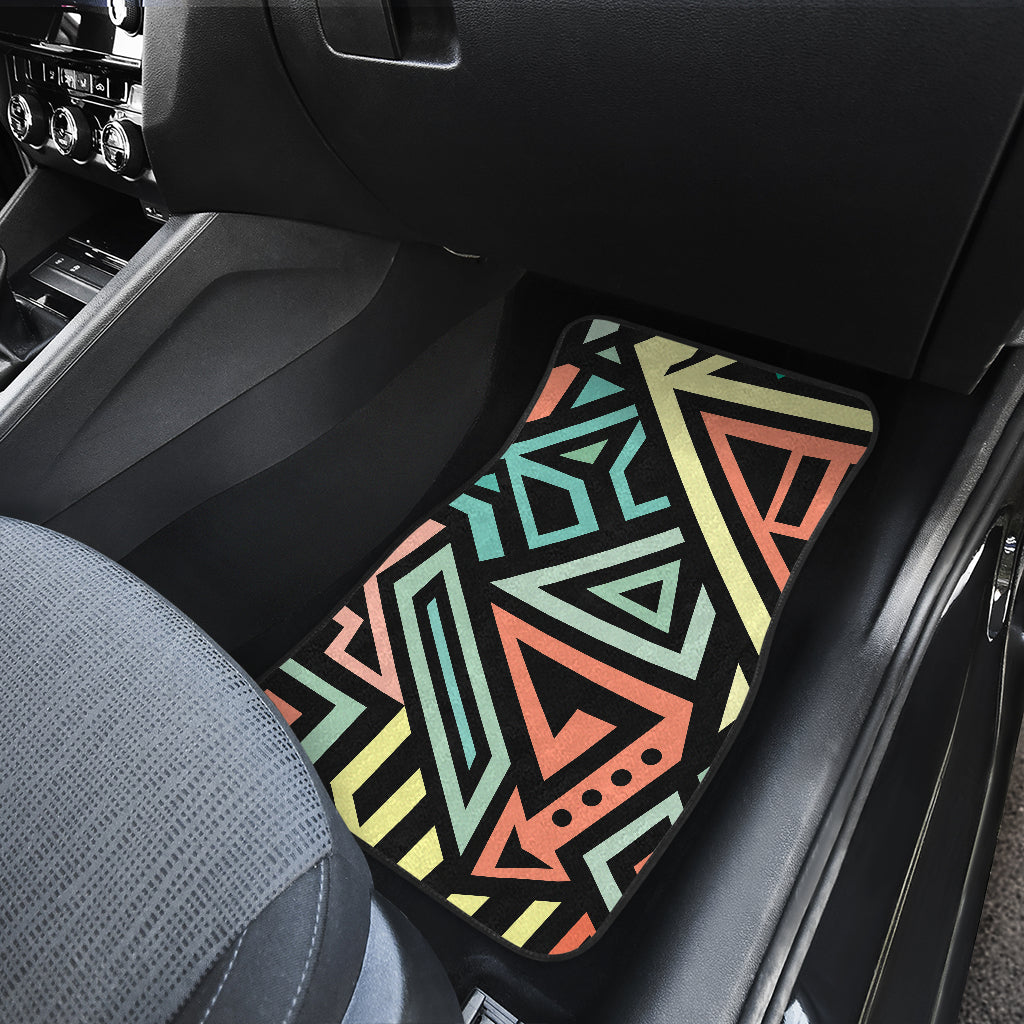 Colorful Tribal Car Floor Mats