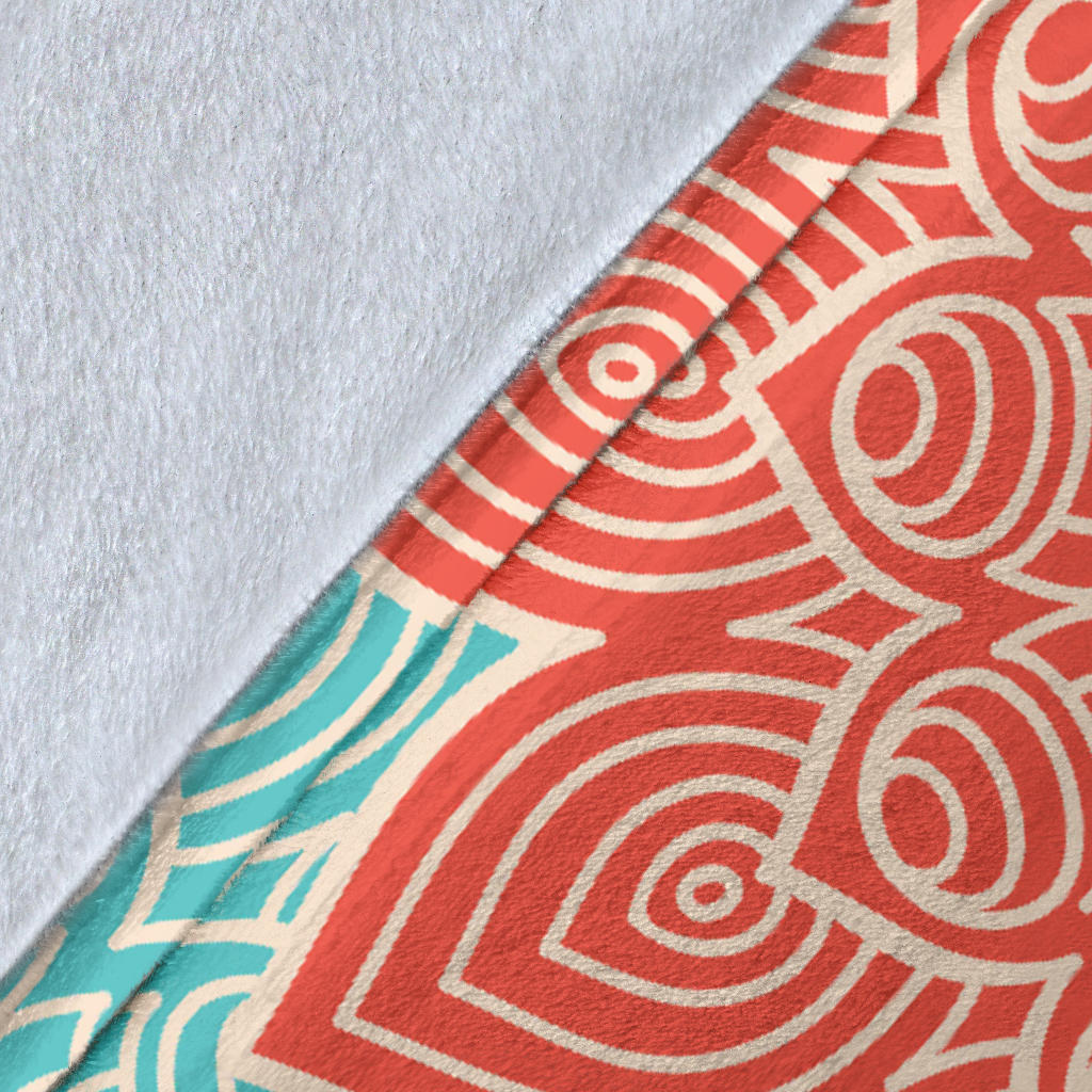 Colorful Floral Mandalas Blanket
