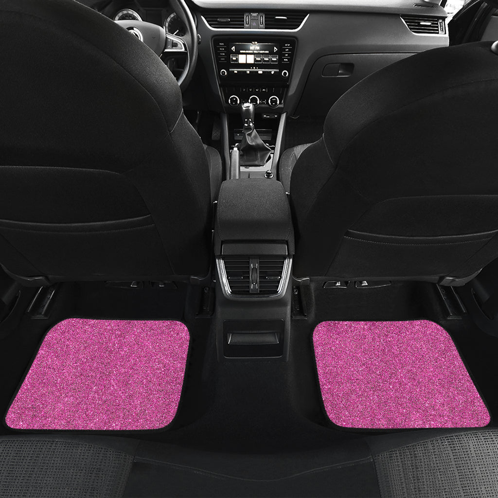 Pink Confetti Car Floor Mats