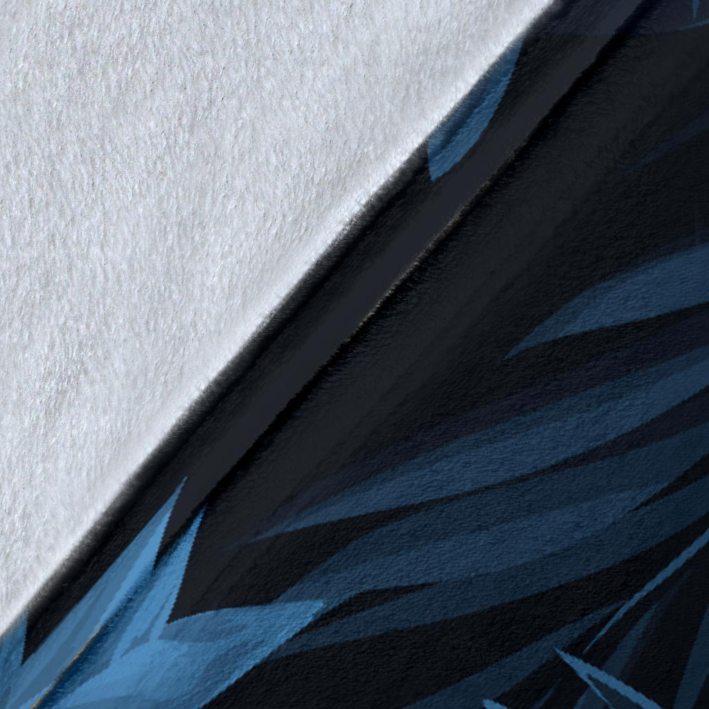 Dark Leaves Blanket
