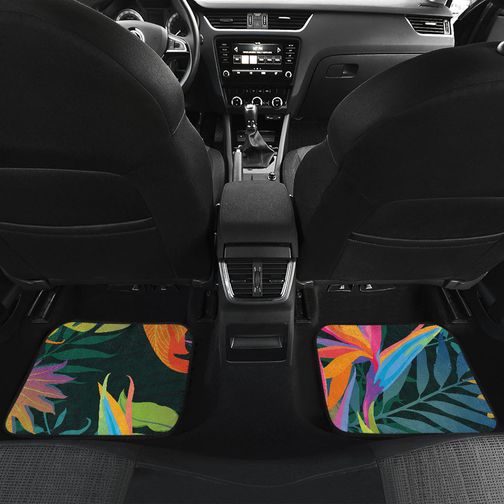 Colorful Plants Car Floor Mats