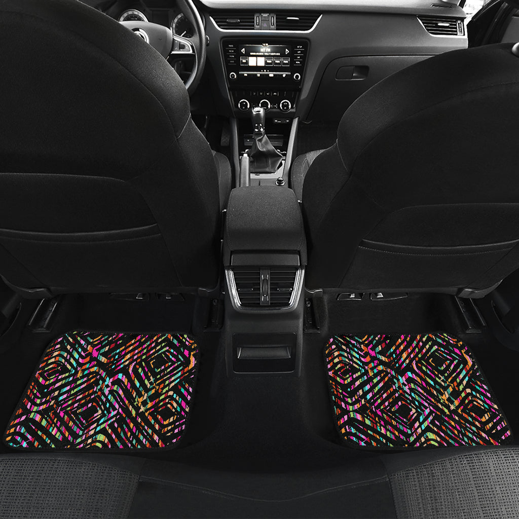 Colorful Abstract Car Floor Mats