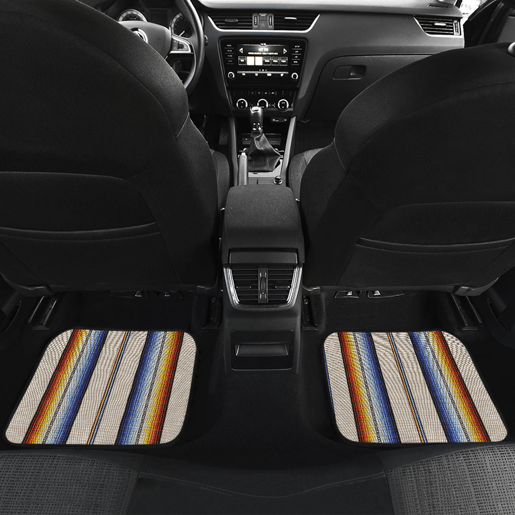 Rainbow Stripes Car Floor Mats