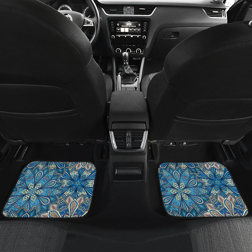 Floral Mandalas Car Floor Mats