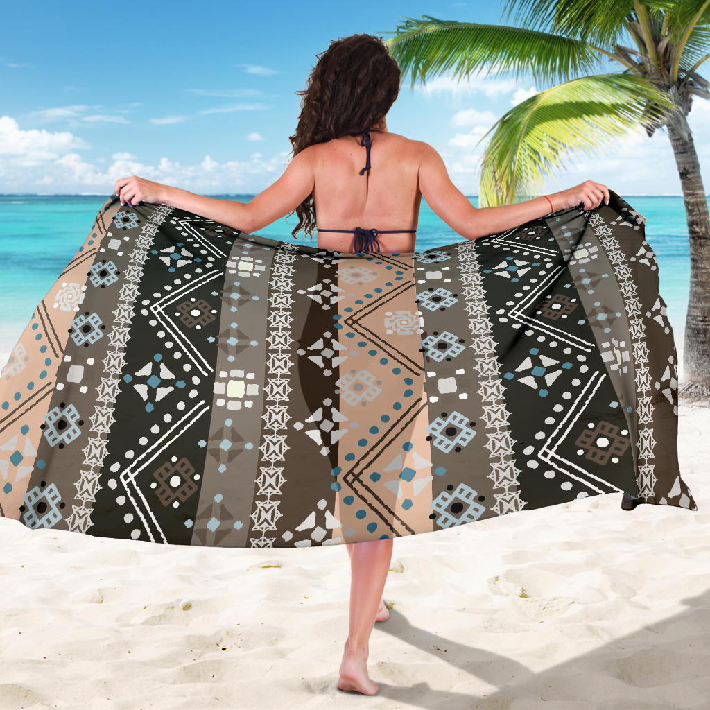 Brown Boho Ethnic Sarong