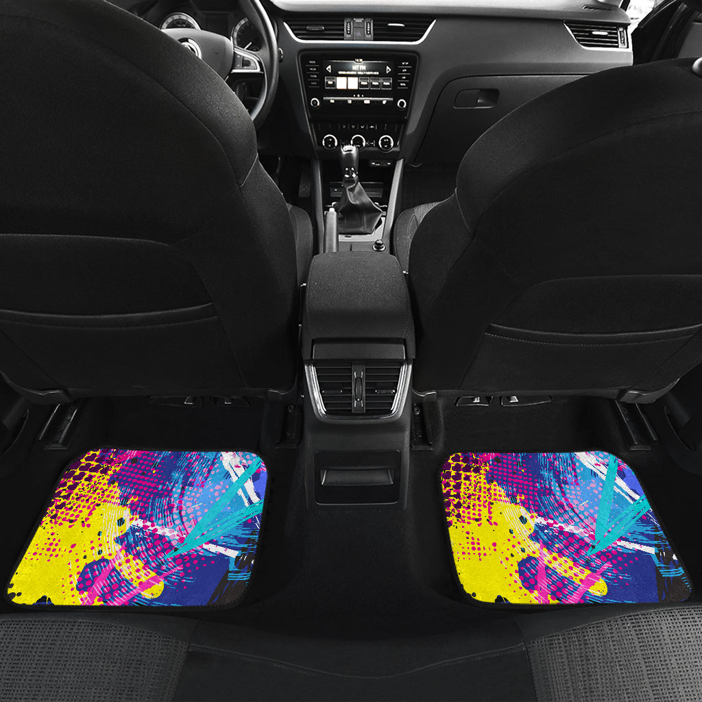 Colorful Abstract Car Floor Mats
