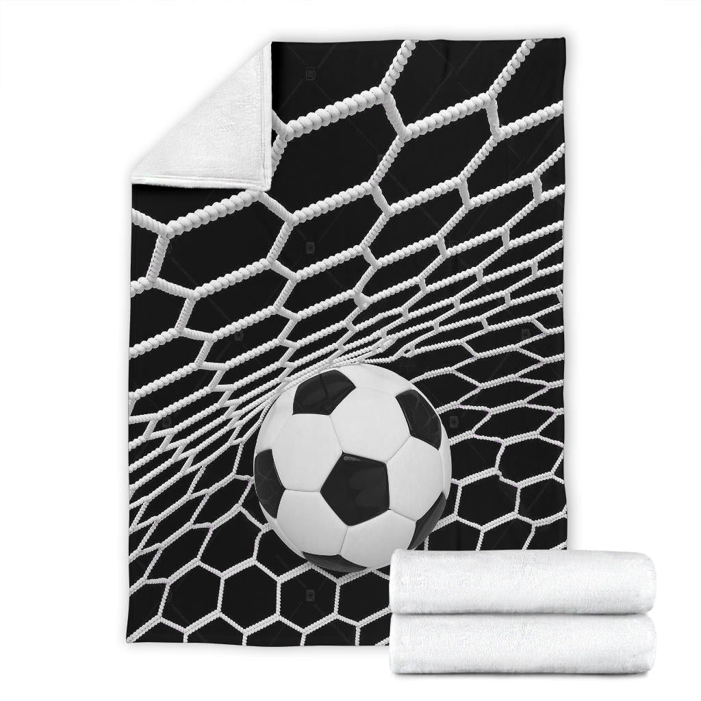 Soccer Ball Net Blanket