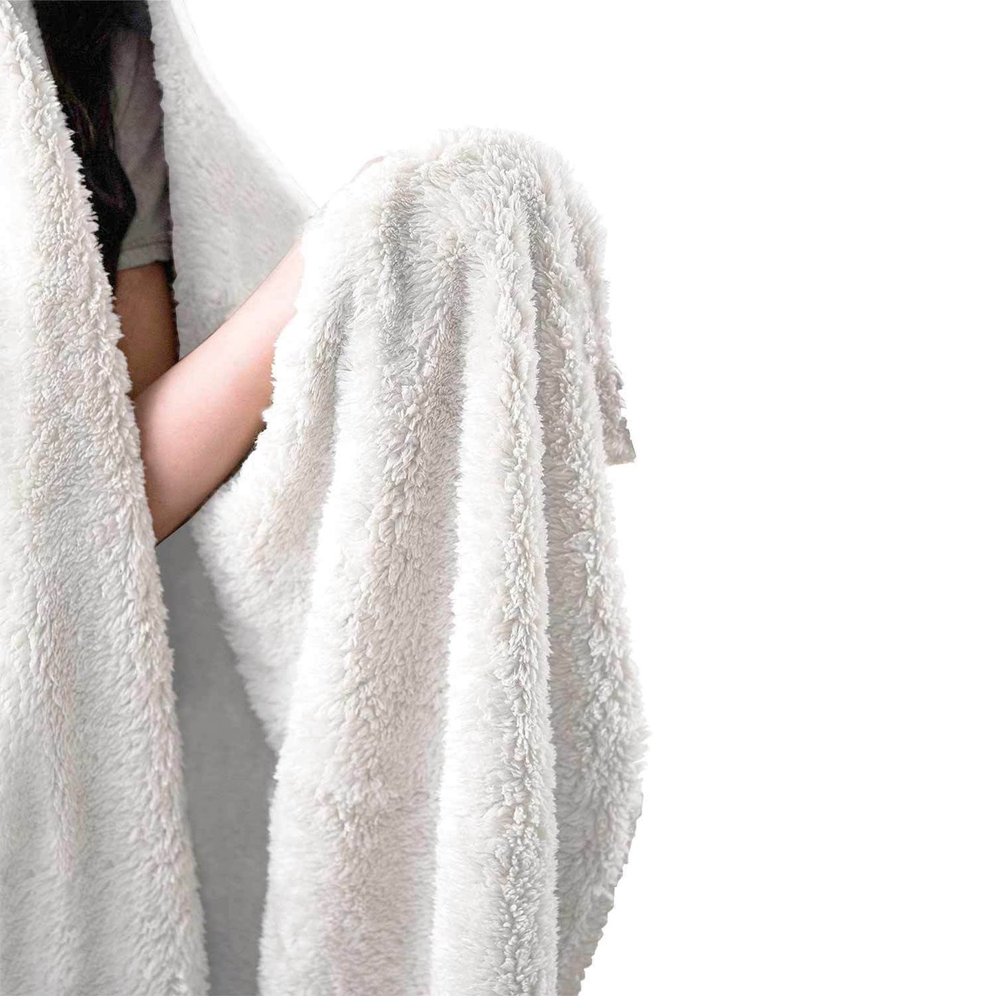 Winged Meditator Hooded Blanket