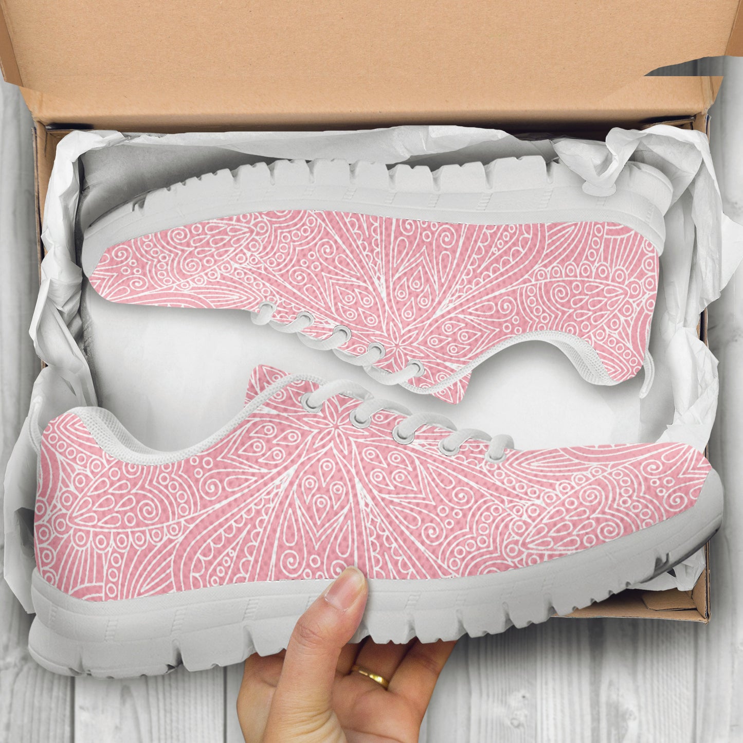 Pink Elegant Sneakers
