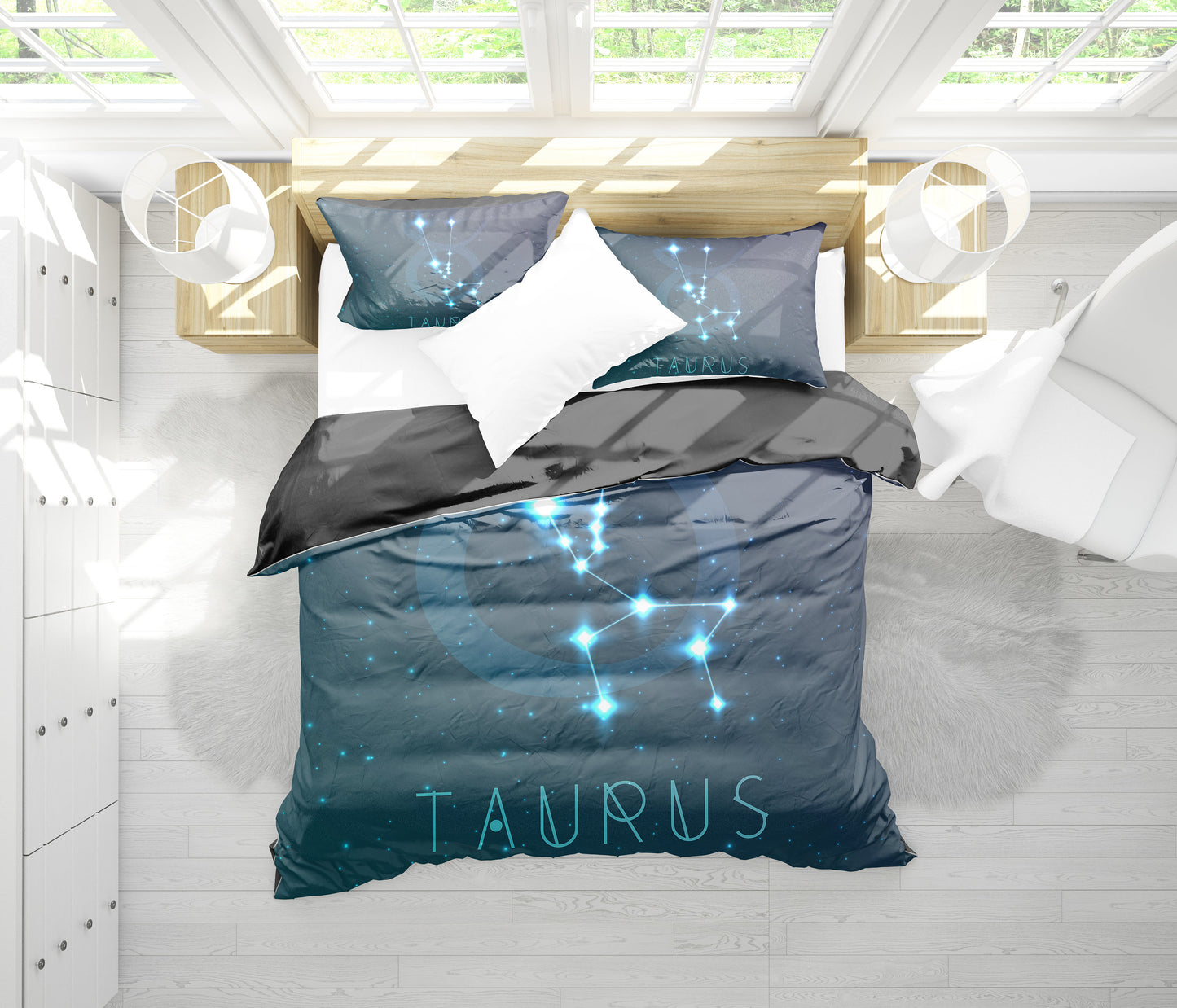 Taurus Zodiac Bedding Set