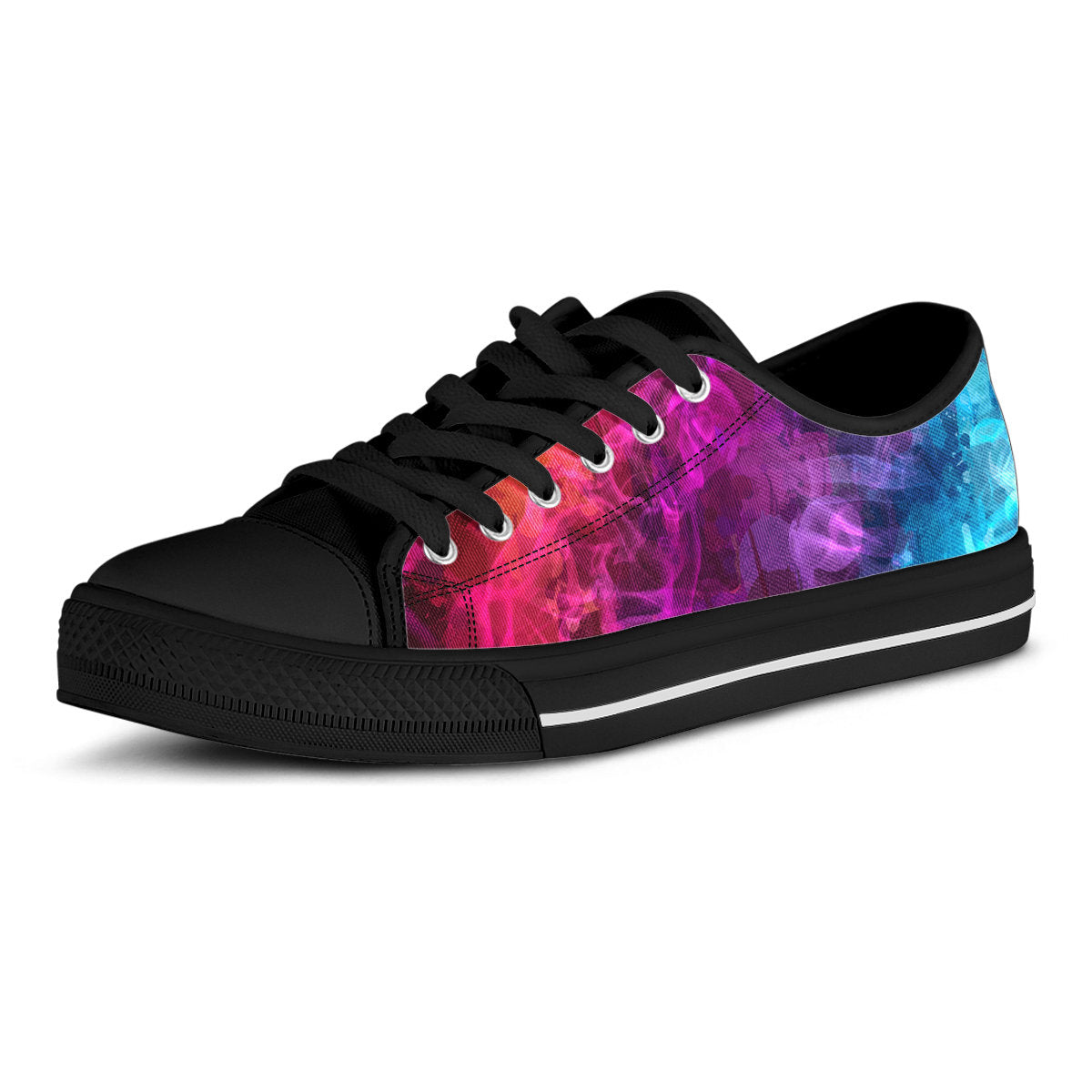 Blue & Purple Smoke Shoes
