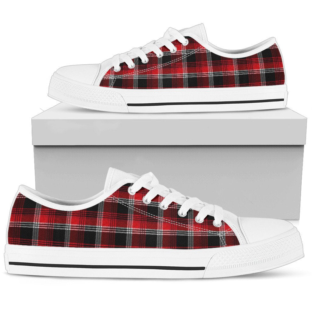 Red Plaid Shoes
