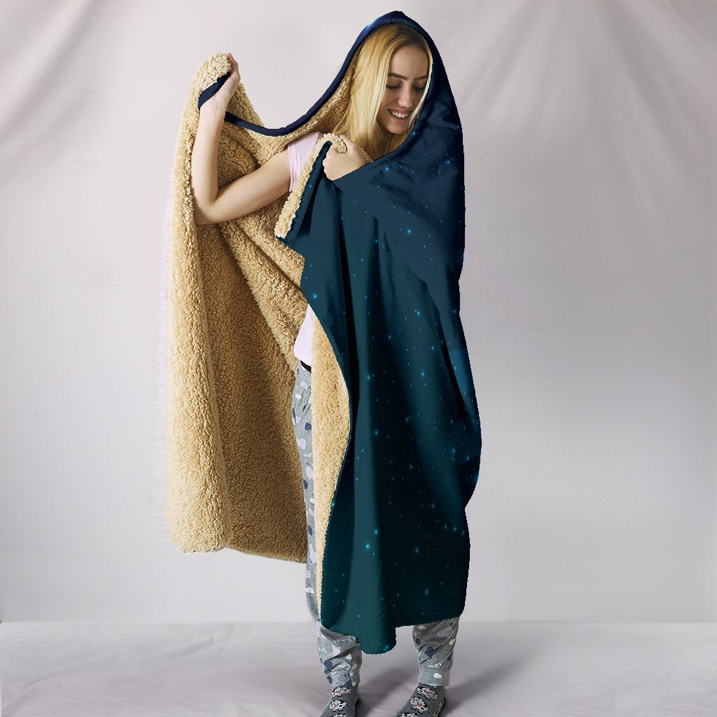 Libra Zodiac Hooded Blanket