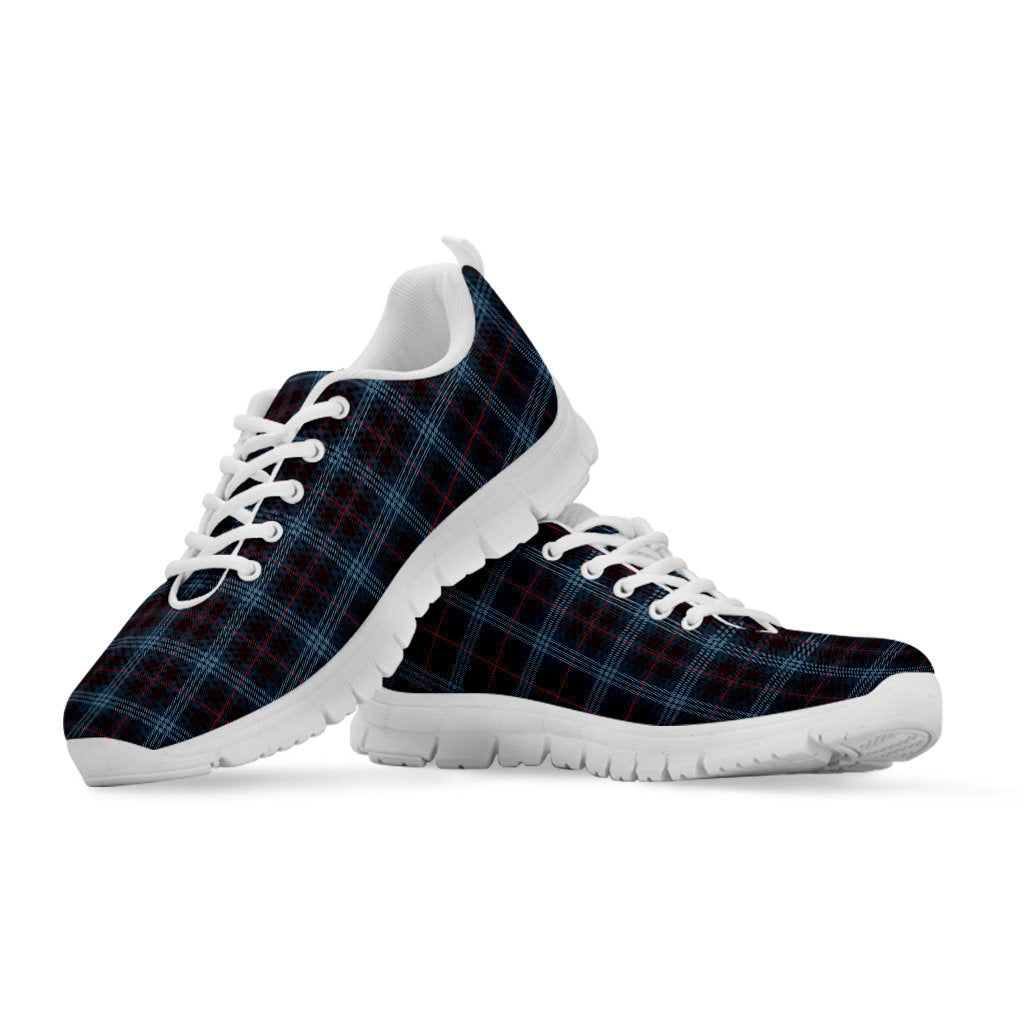 Blue Plaid Sneakers