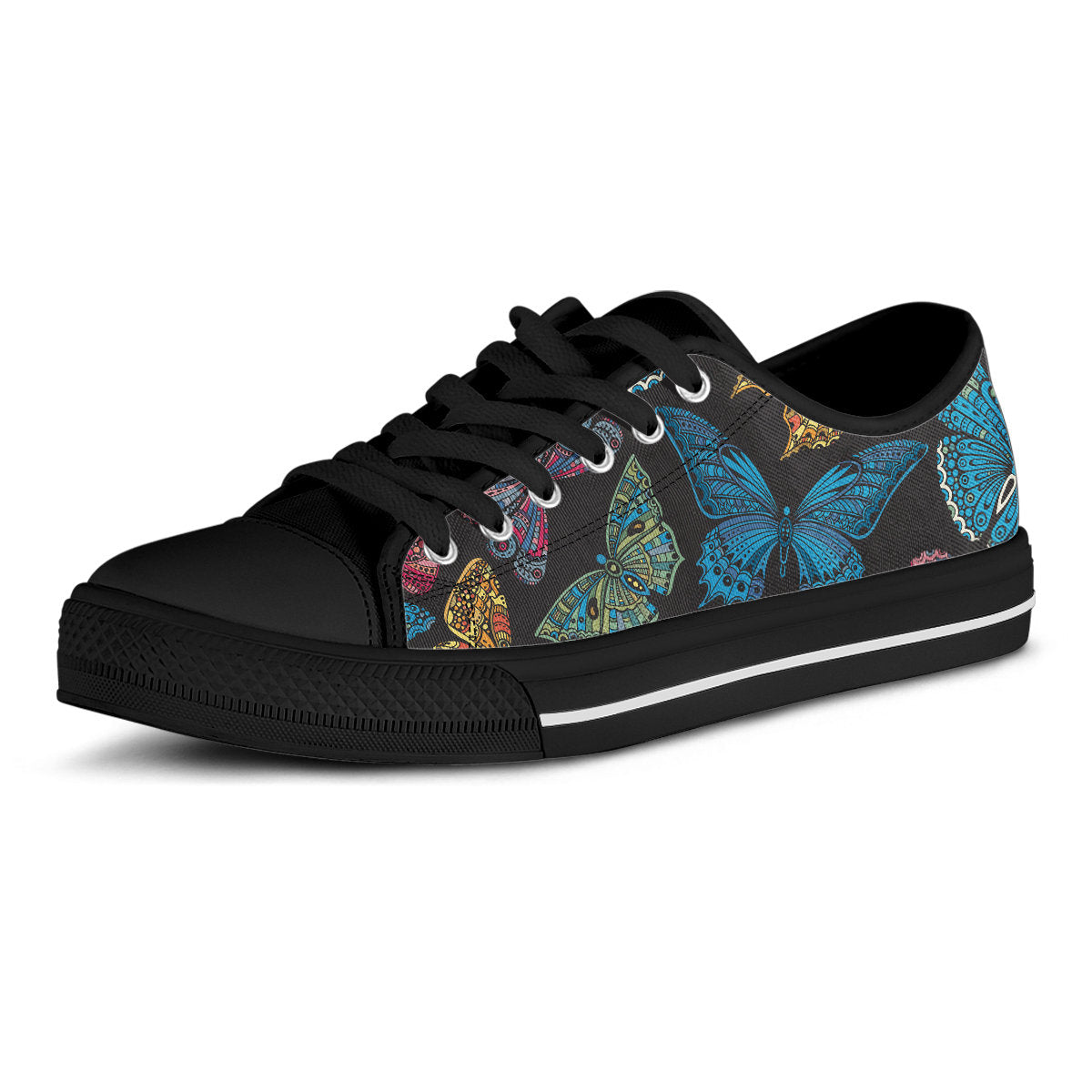 Colorful Butterflies Shoes